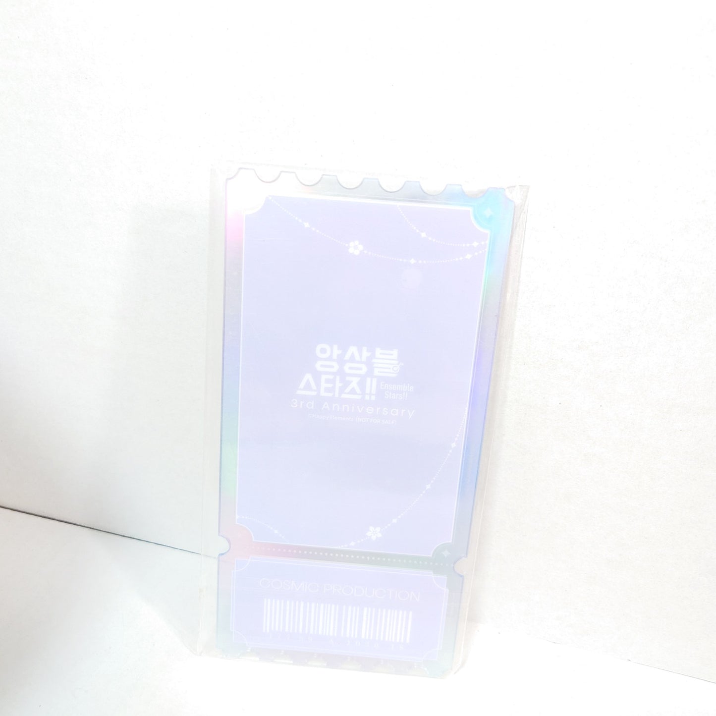 Shu Itsuki Valkyrie Ensemble Stars KR 3rd Anniversary Acrylic Ticket