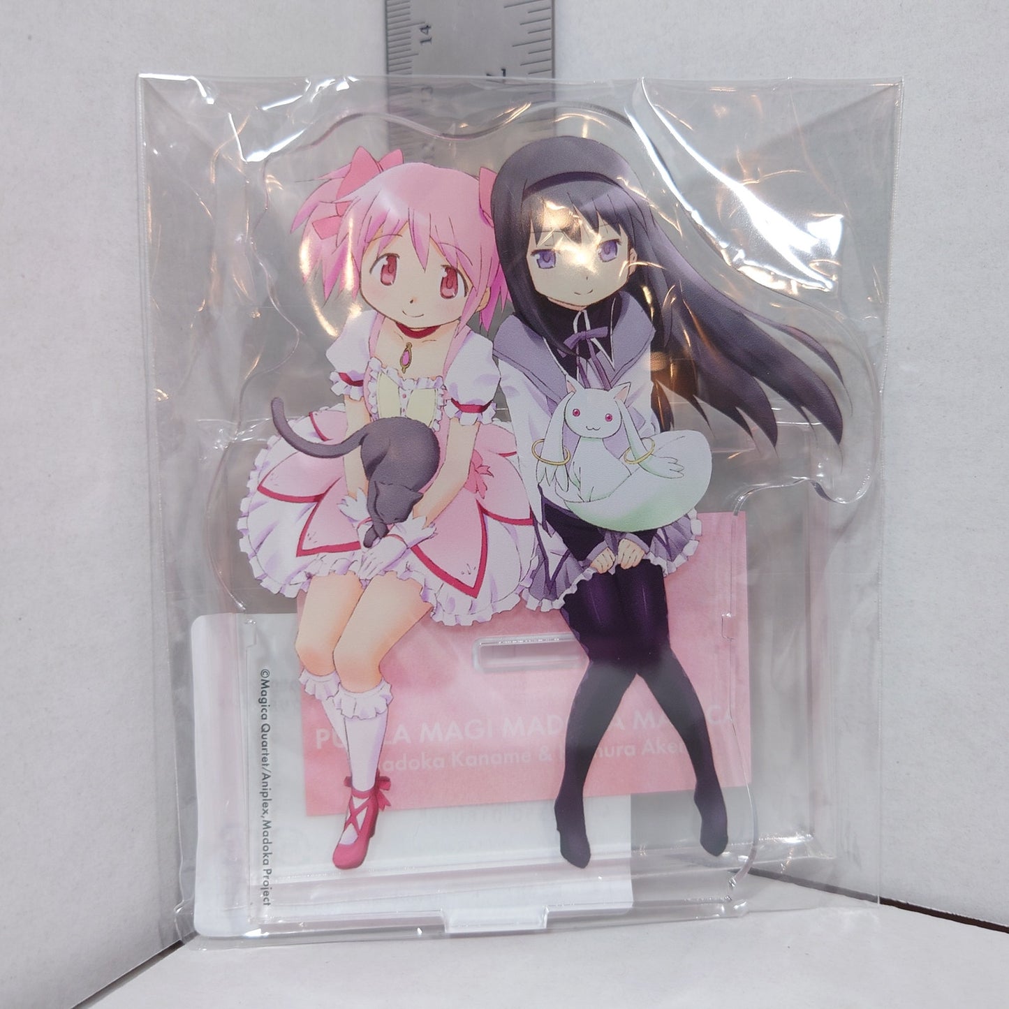 Madoka Kaname & Homura Akemi Madoka Magica Studio Shaft Offical Acrylic Stand