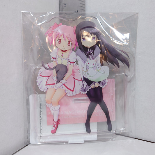 Madoka Kaname & Homura Akemi Madoka Magica Studio Shaft Offical Acrylic Stand