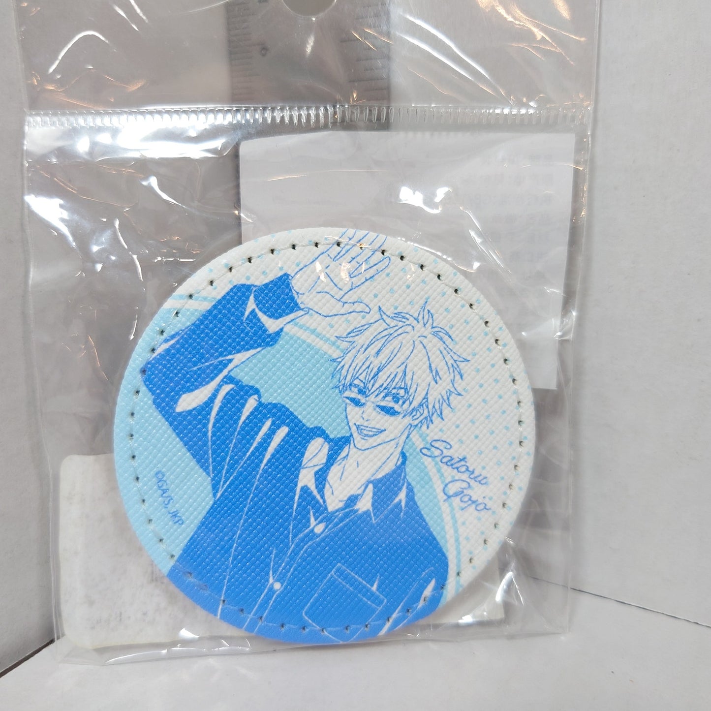 Satoru Gojo Jujutsu Kaisen Leather Badge
