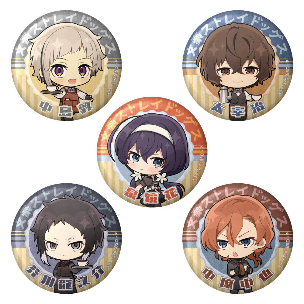 Bungo Stray Dogs Literary Master Cafe Badge Box Set