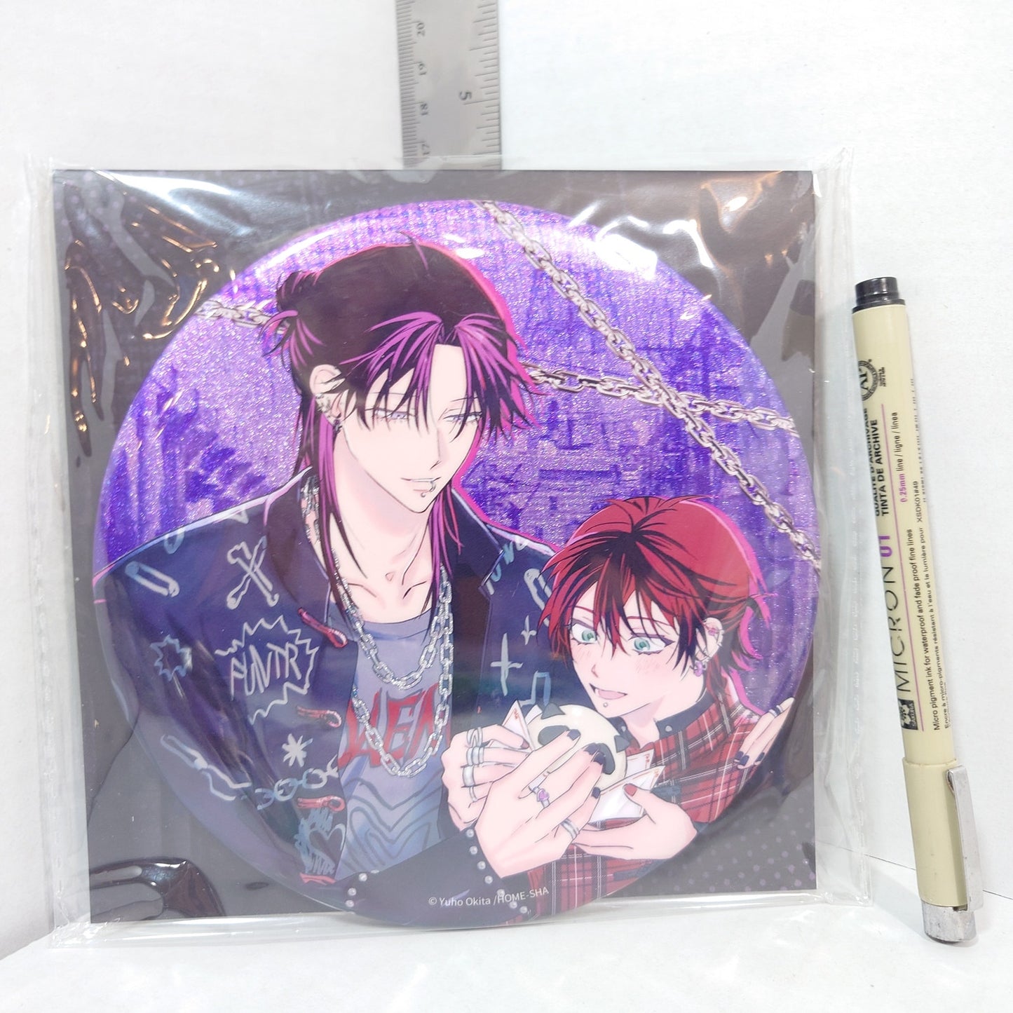 PUNKS△TRIANGLE BIG Badge Ver.B