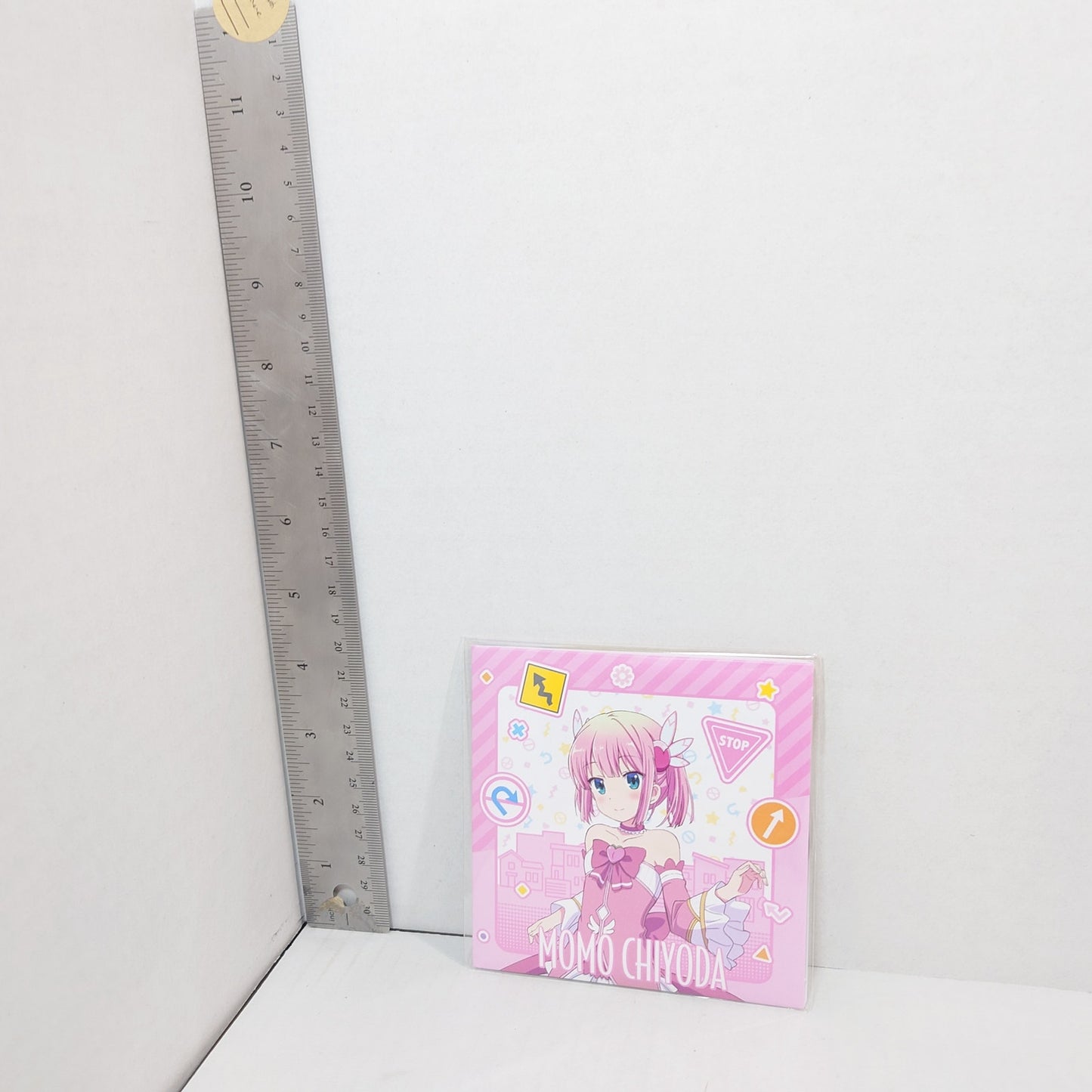 Momo The Demon Girl Next (Machikado Mazoku) Record Coaster w/Sleeve