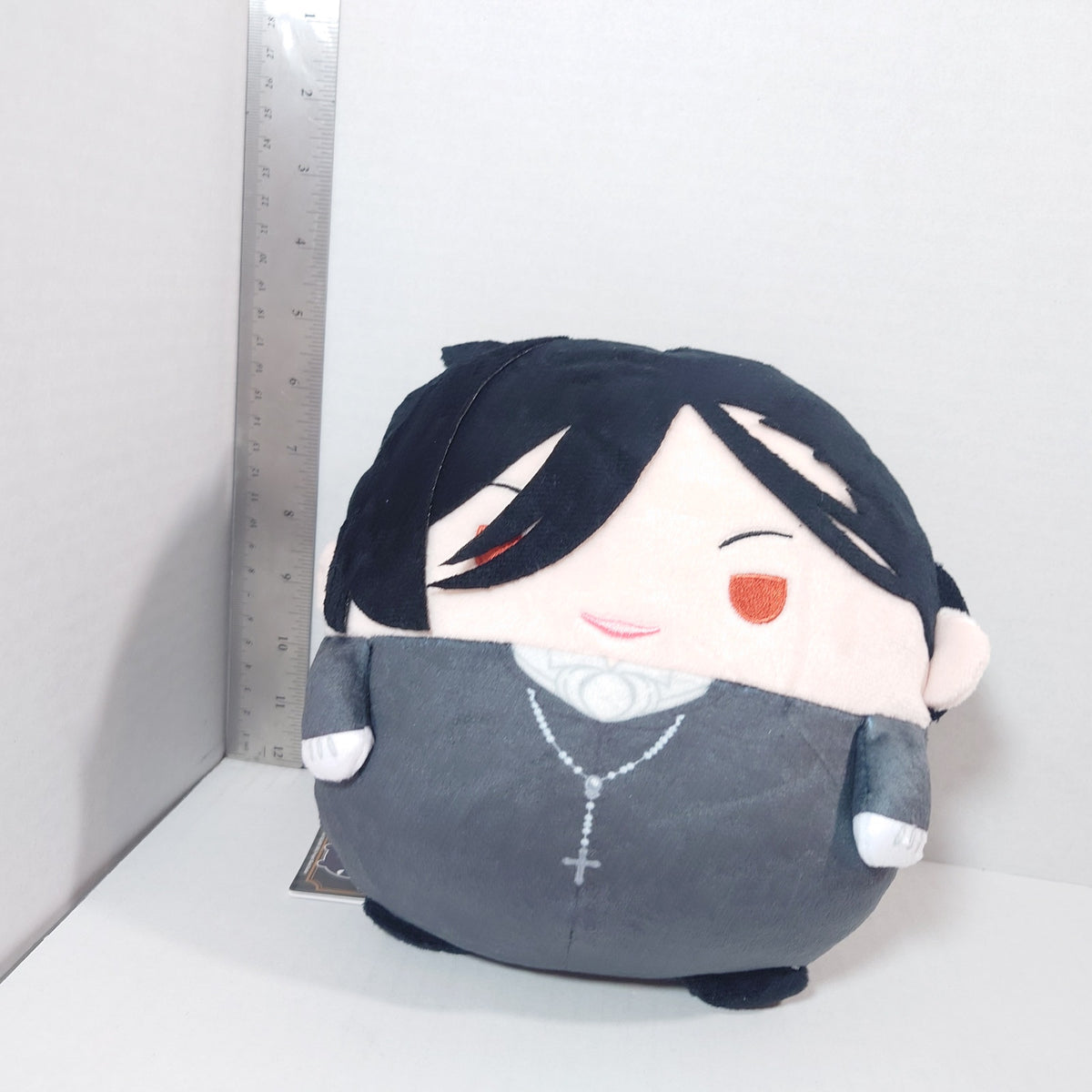 Sebastian Michaelis Black Butler Fuwakororin M-Size Plush