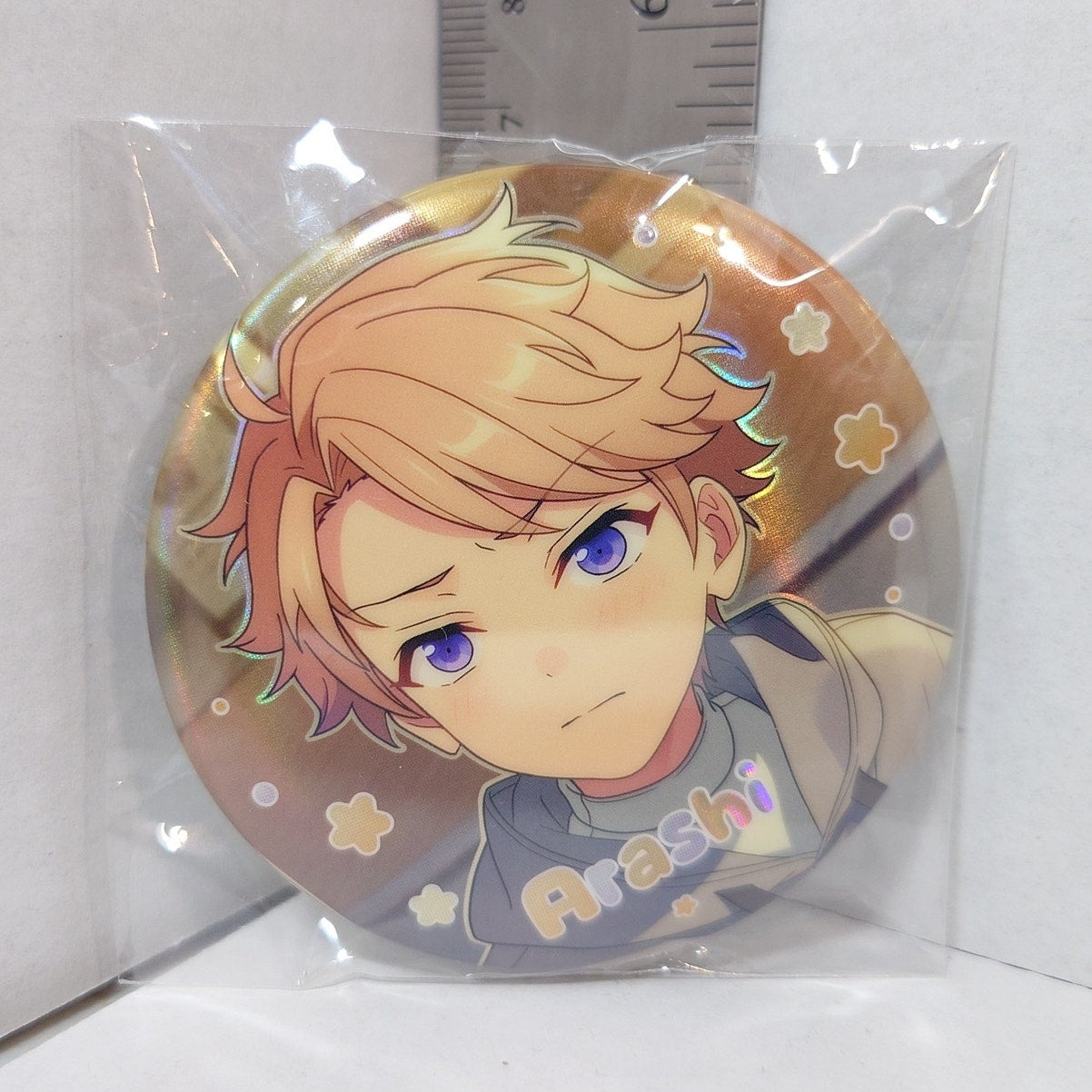 Arashi Narukami Knights Ensemble Stars CN Childhood Badge