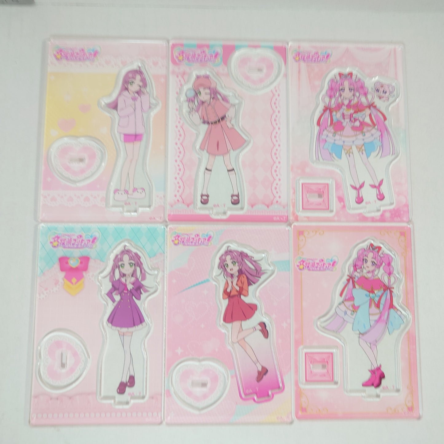 COMPLETE SET Cure Mystique Pretty Cure (Precure) Star Detective (Meitantei) Acrylic Stand