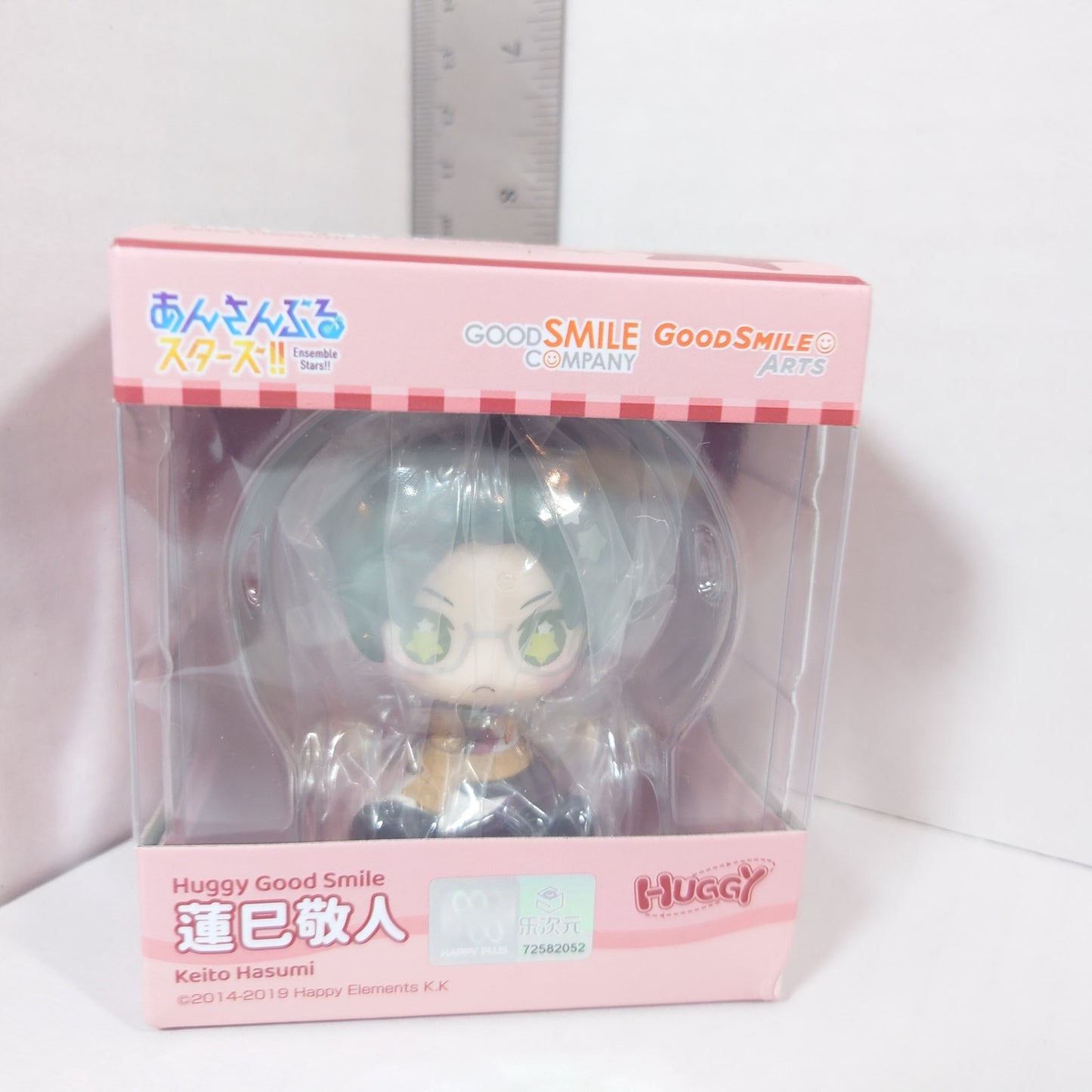 BOX DAMAGED Keito Hasumi AKATSUKI Ensemble Stars Huggy Mini Figurine