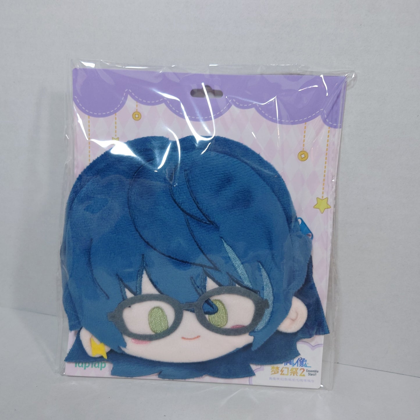 Tsumugi Aoba Switch Ensemble Stars CN TapTap Face Pouch Plush