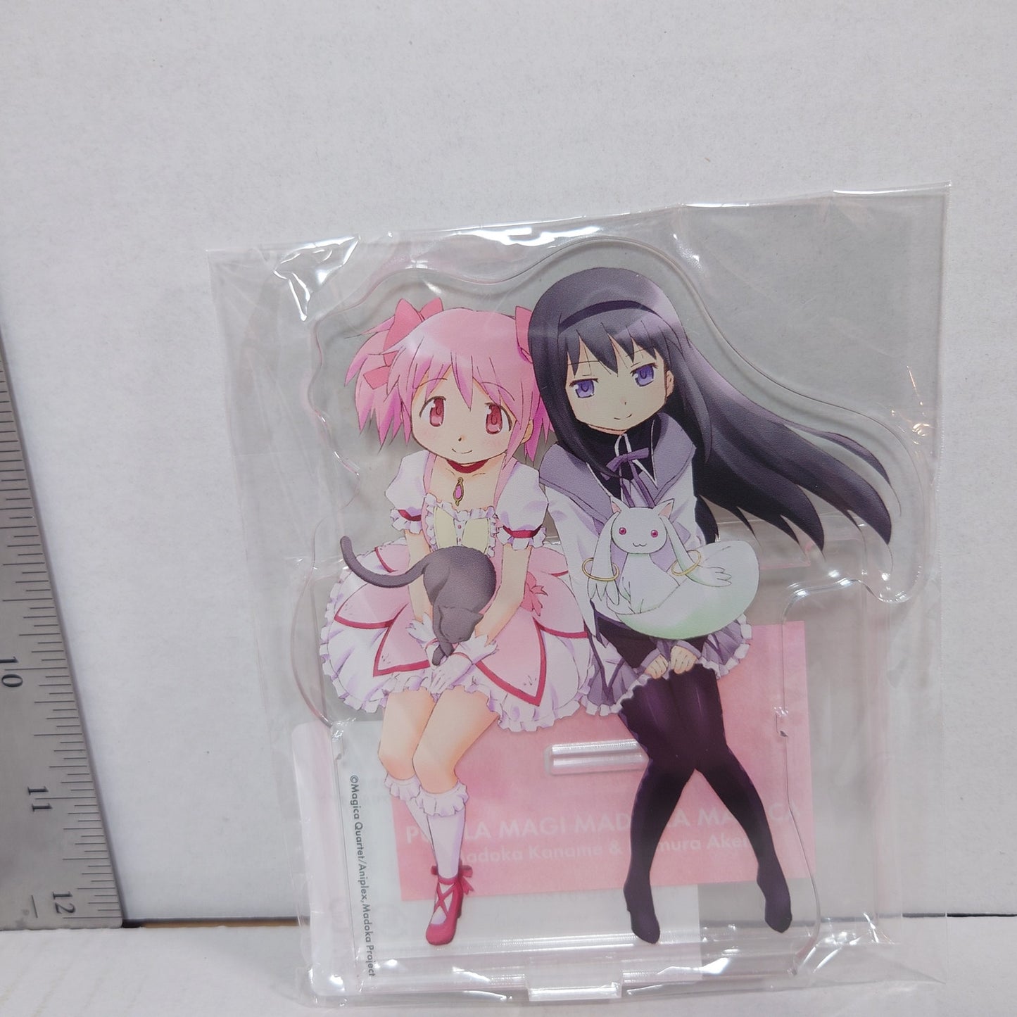 Madoka Kaname & Homura Akemi Madoka Magica Studio Shaft Offical Acrylic Stand