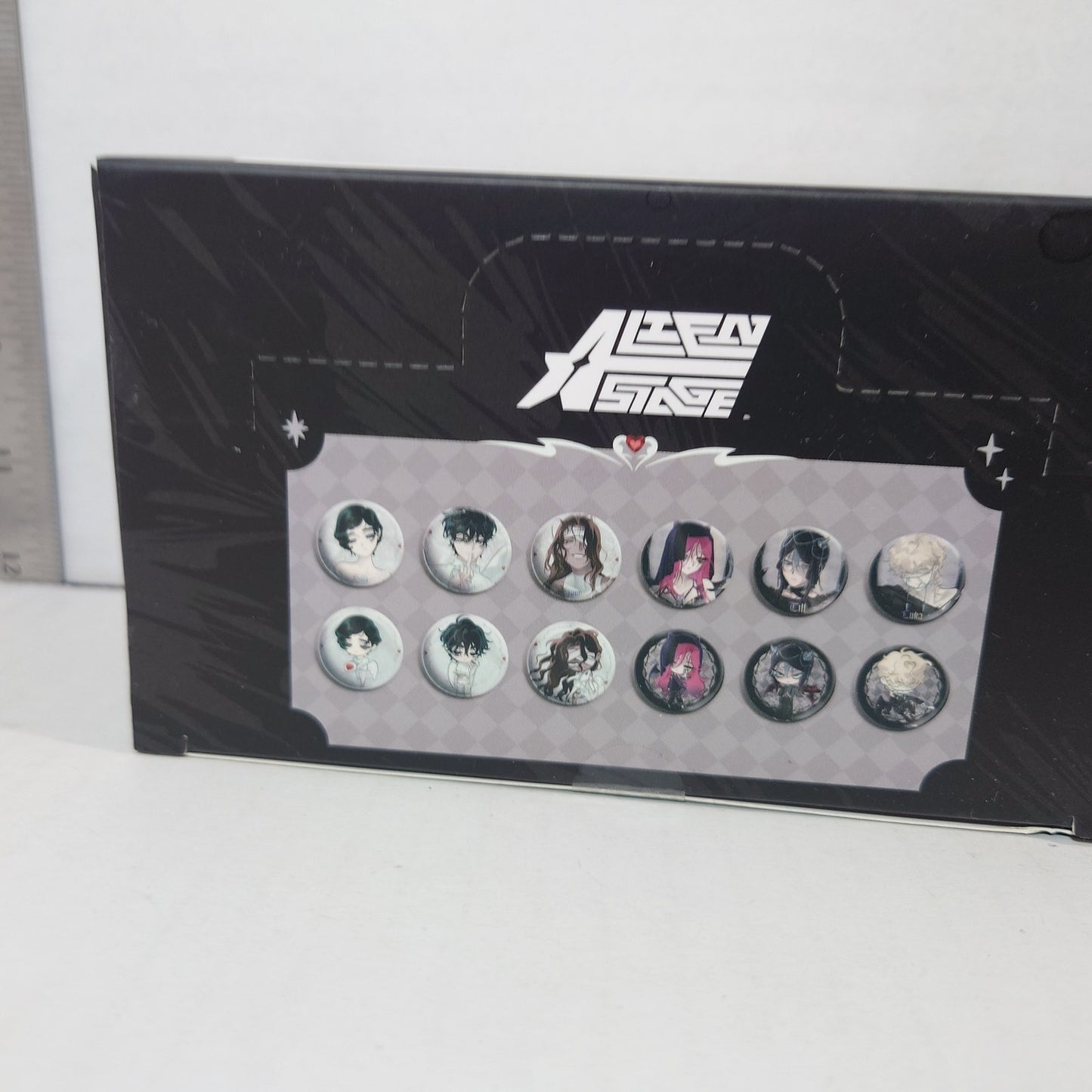 Alien Stage Angels and Devils March Monster Cafe Badge Box Set