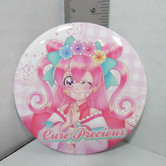 Cure Precious Pretty Cure (Precure) 20th Anniversary Badge 75mm Diameter