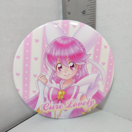 Cure Lovely Pretty Cure (Precure) 20th Anniversary Badge 75mm Diameter