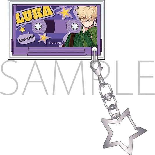 Luka Alien Stage Find your Plus One! Cassette Keychain