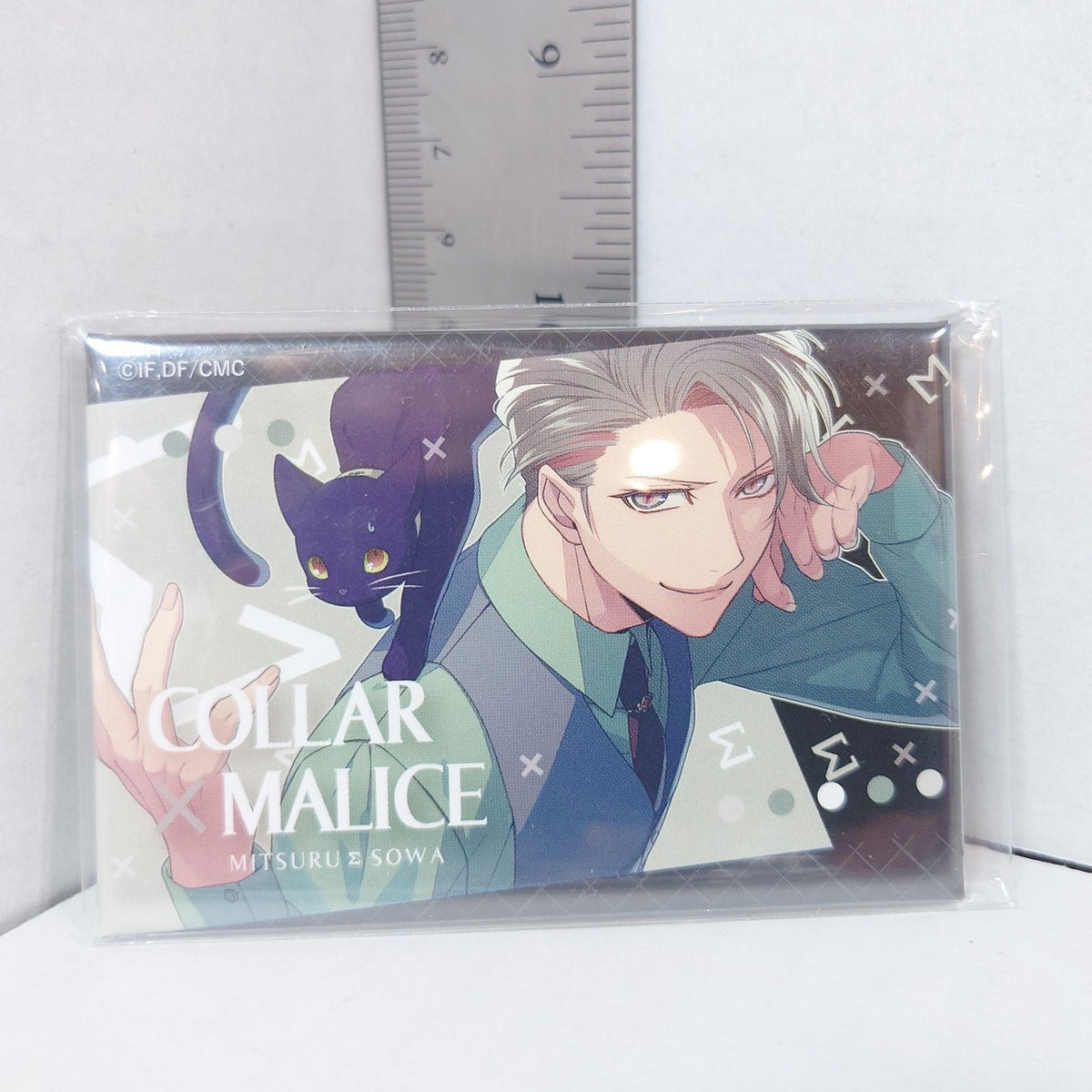 Mitsuru Sowa Collar x Malice Can Badge Mirror