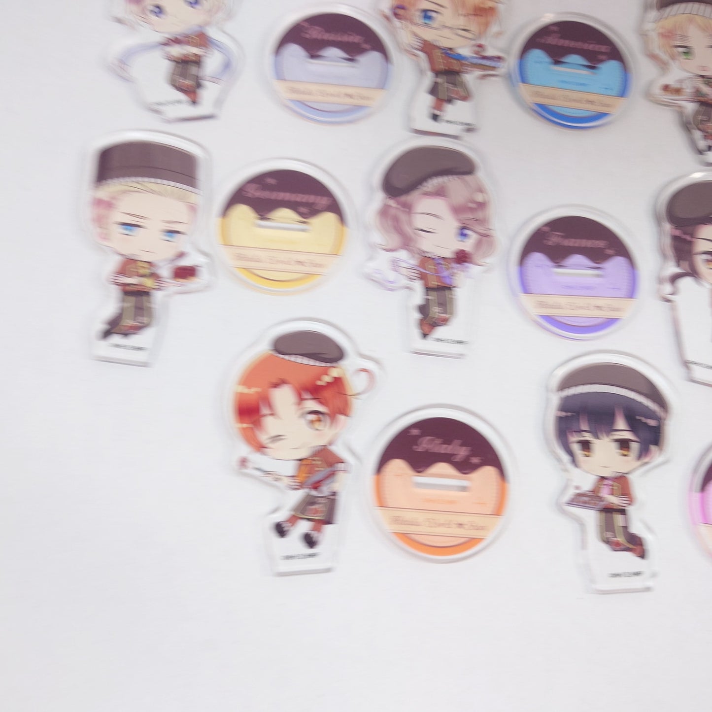 COMPLETE SET Hetalia Acrylic Stand