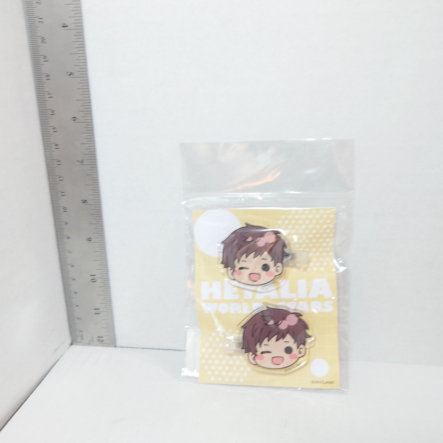 Spain Hetalia World Stars Acrylic Hair Clip Set