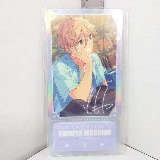 Tomoya Mashiro Ra*bits Ensemble Stars KR 3rd Anniversary Acrylic Ticket