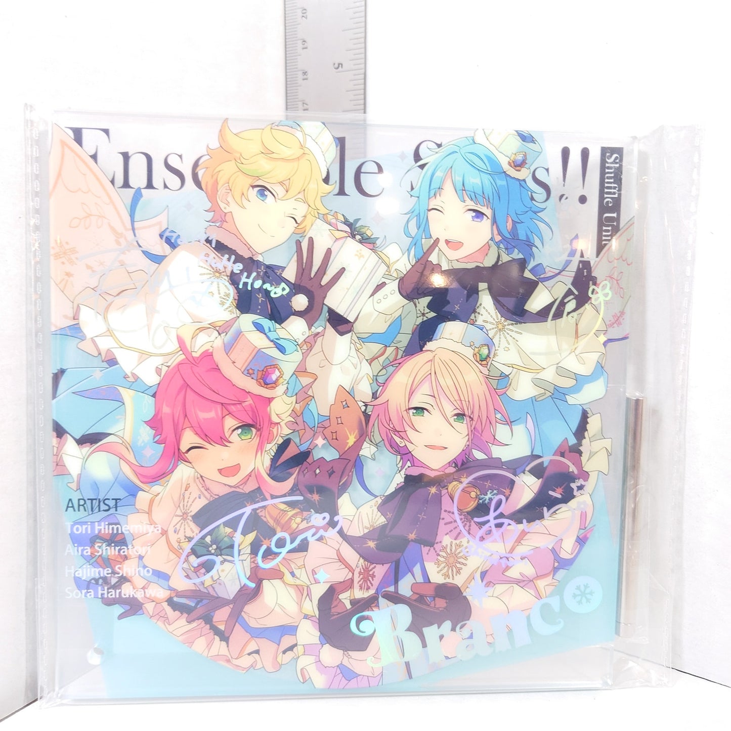 Ensemble Stars Shuffle Unit Acrylic Stand Branco Ver.