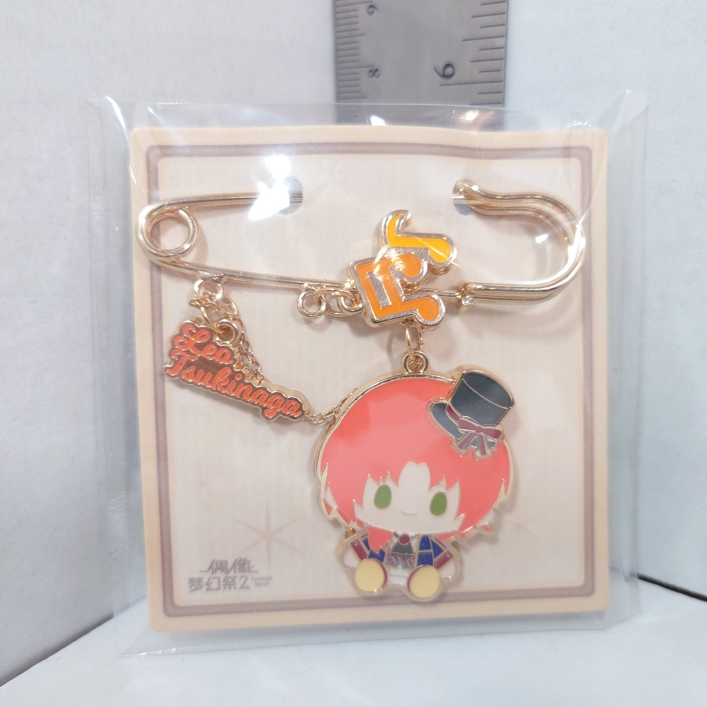 Leo Tsukinaga Knights Ensemble Stars CN Brooch Pin