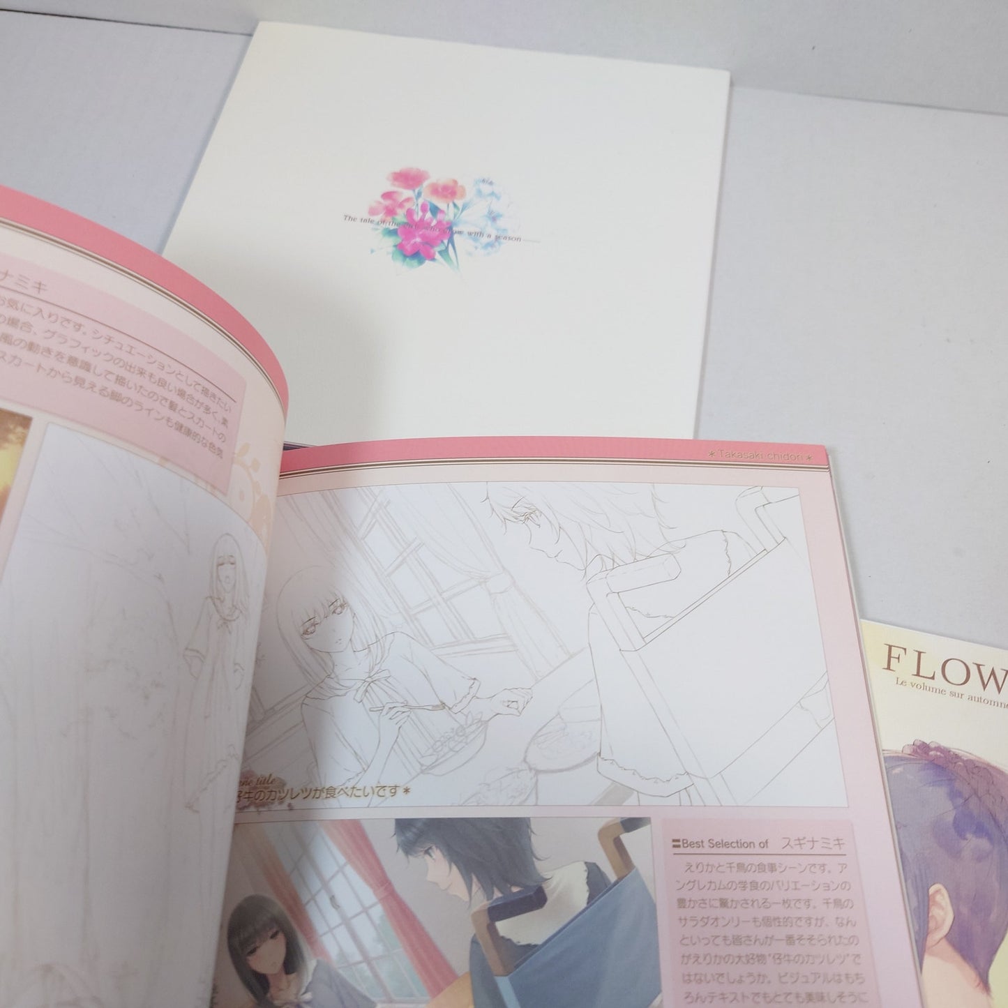 Flowers le volume Official Fanbook Set