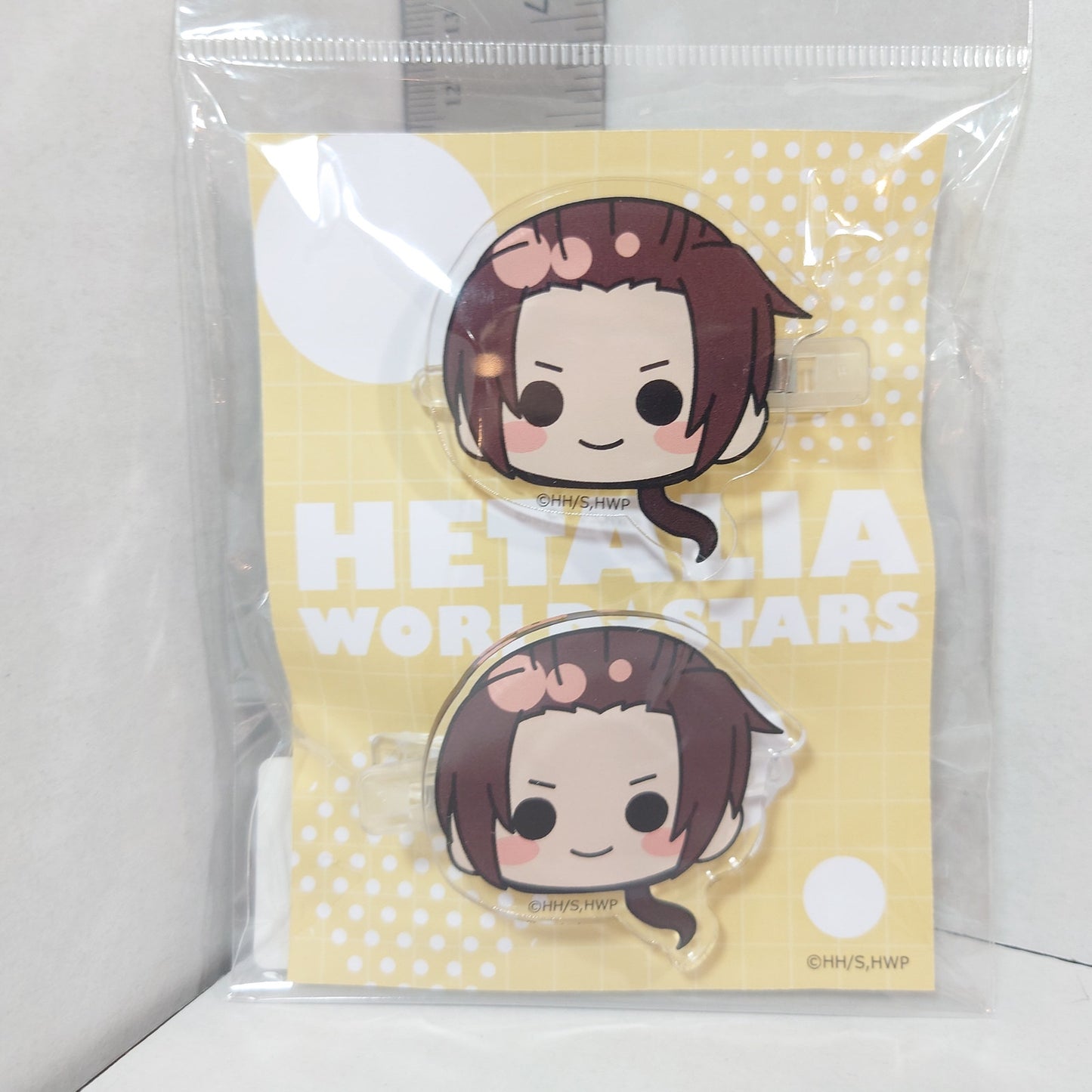 China Hetalia World Stars Acrylic Hair Clip Set