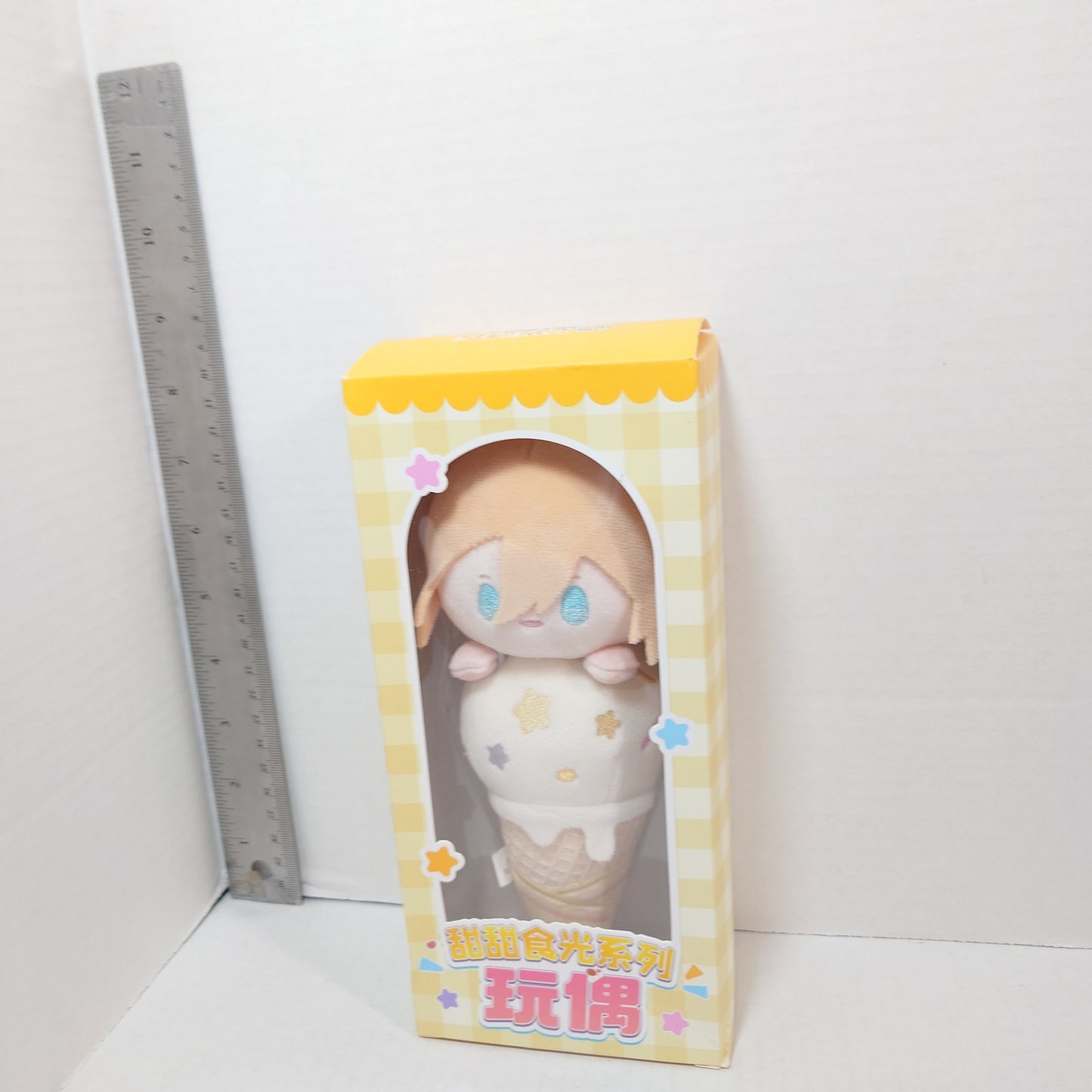 OPEN BOX Eichi Tenshouin fine Ensemble Stars Elements CN Ice Cream Plush