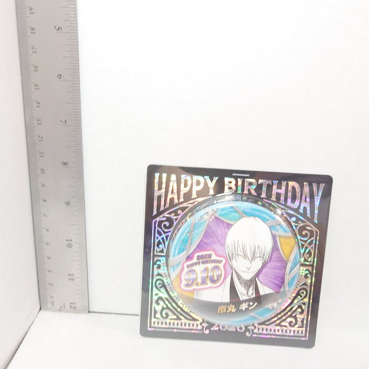Gin Ichimaru BLEACH 2026 Birthday Badge