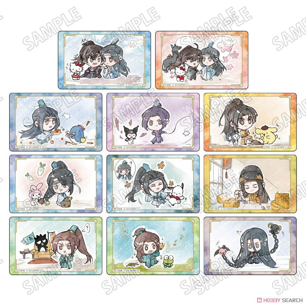 COMPLETE SET Mo Fao Zu Shi x Sanrio Clear Card Box