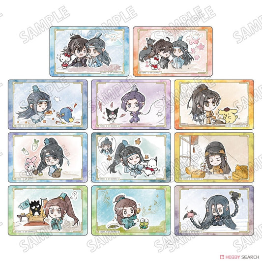 COMPLETE SET Mo Fao Zu Shi x Sanrio Clear Card Box