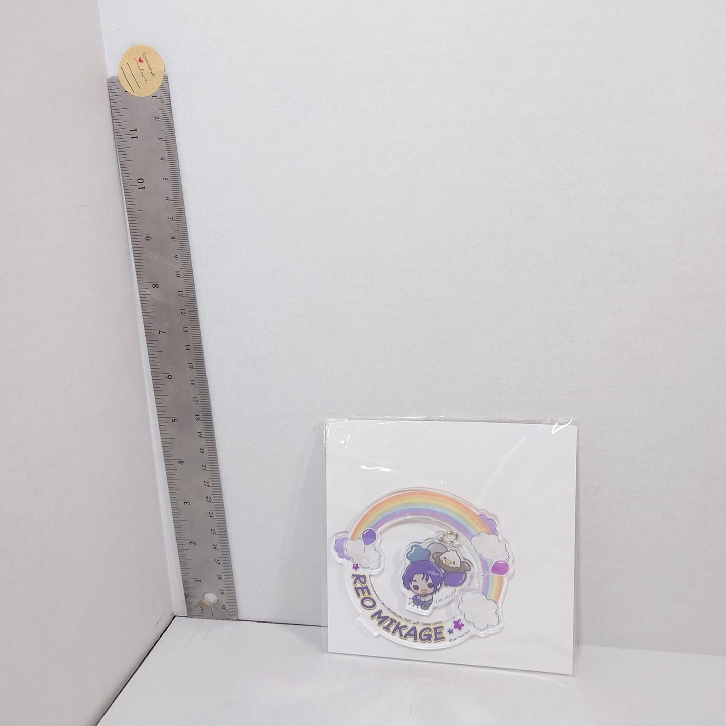 Reo Mikage Blue Lock Acrylic Swinging Pendent Acrylic Stand