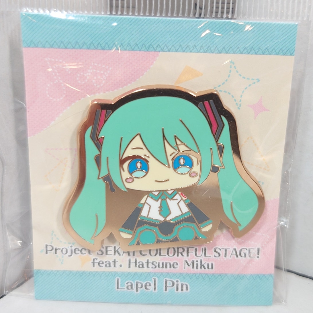 Miku Hatsune Project Sekai MySekai Lapel Pin