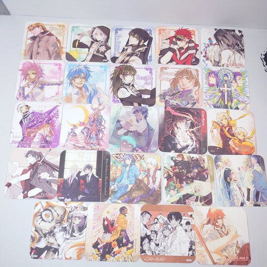 COMPLETE SET D.gray-man Art Coaster Collection
