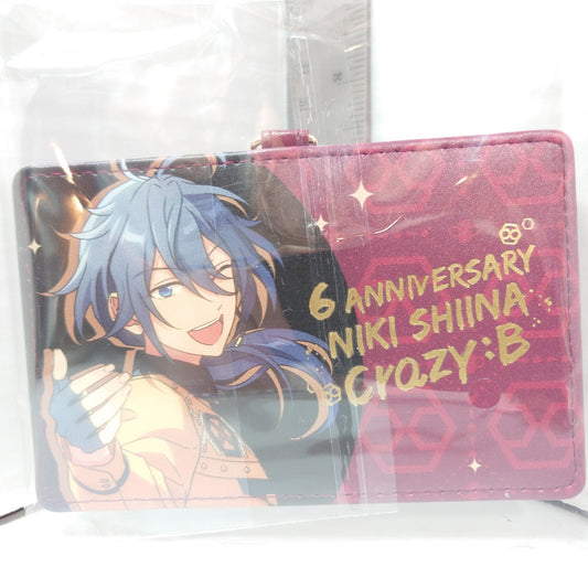 Niki Shiina Crazy:B Ensemble Stars CN 6th Anniversary Pass Case
