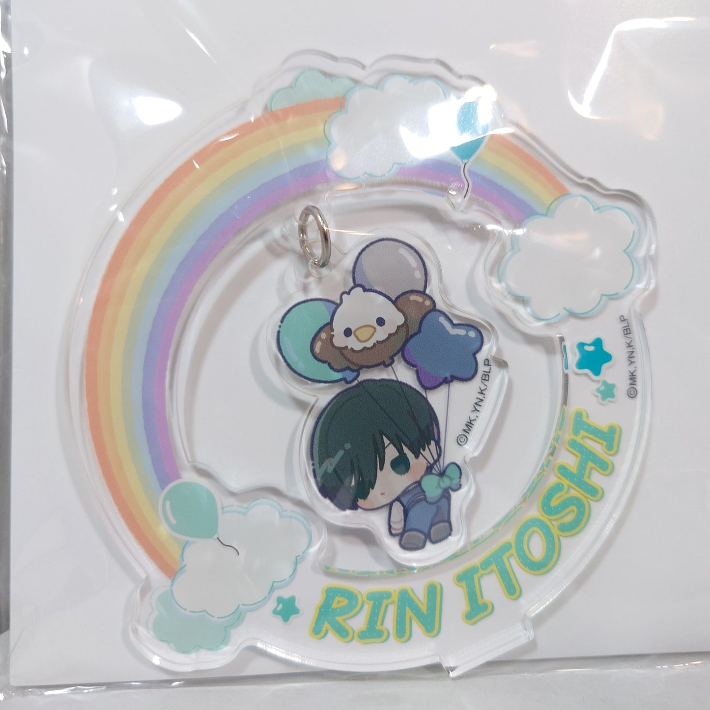 Rin Itoshi Blue Lock Swinging Pendent Acrylic Stand