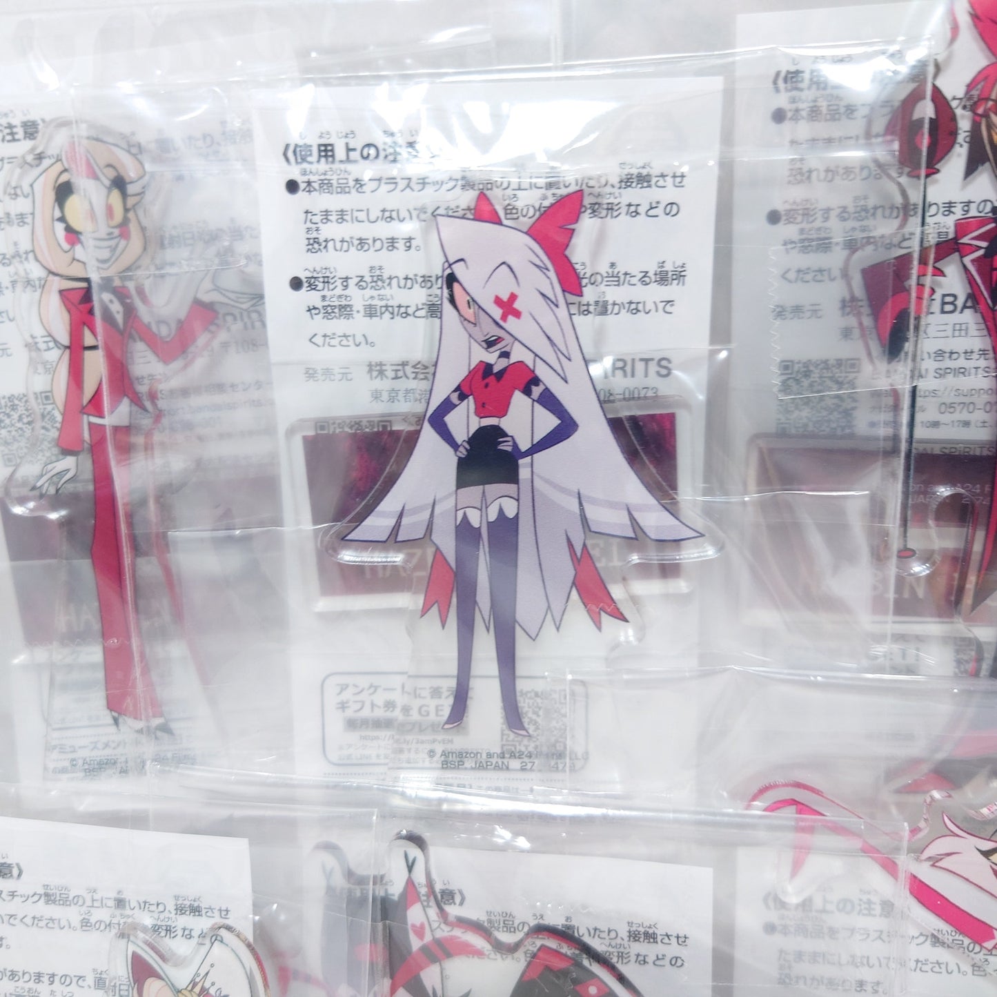 COMPLETE SET Hazbin Hotel "Welcome to Hazbin Hotel" Vol.1 Acrylic Stand