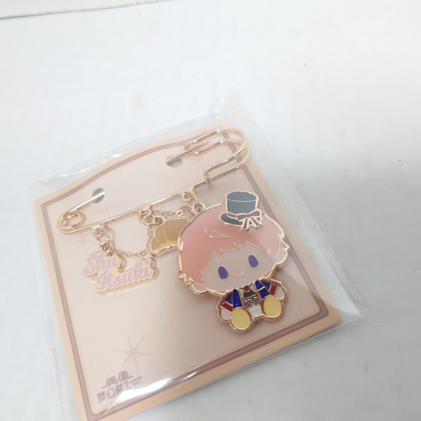 Shu Itsuki Valkyrie Ensemble Stars CN Brooch Pin