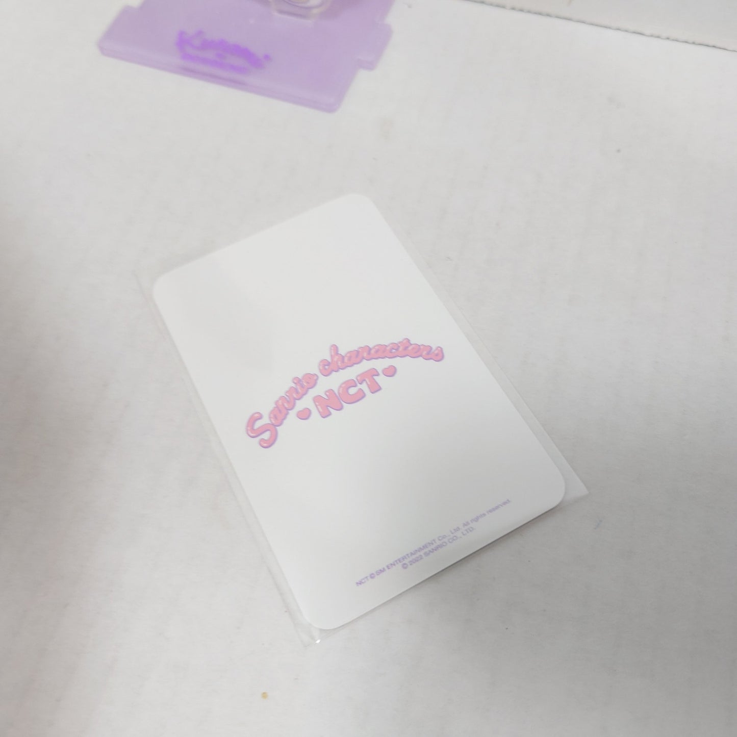NCT x Sanrio Doyoung & Kuromi Acrylic Stand & Photocard Set