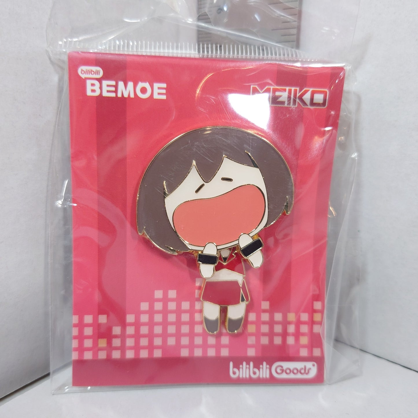 MEIKO Vocaloid CN Bomoe Collab Pin
