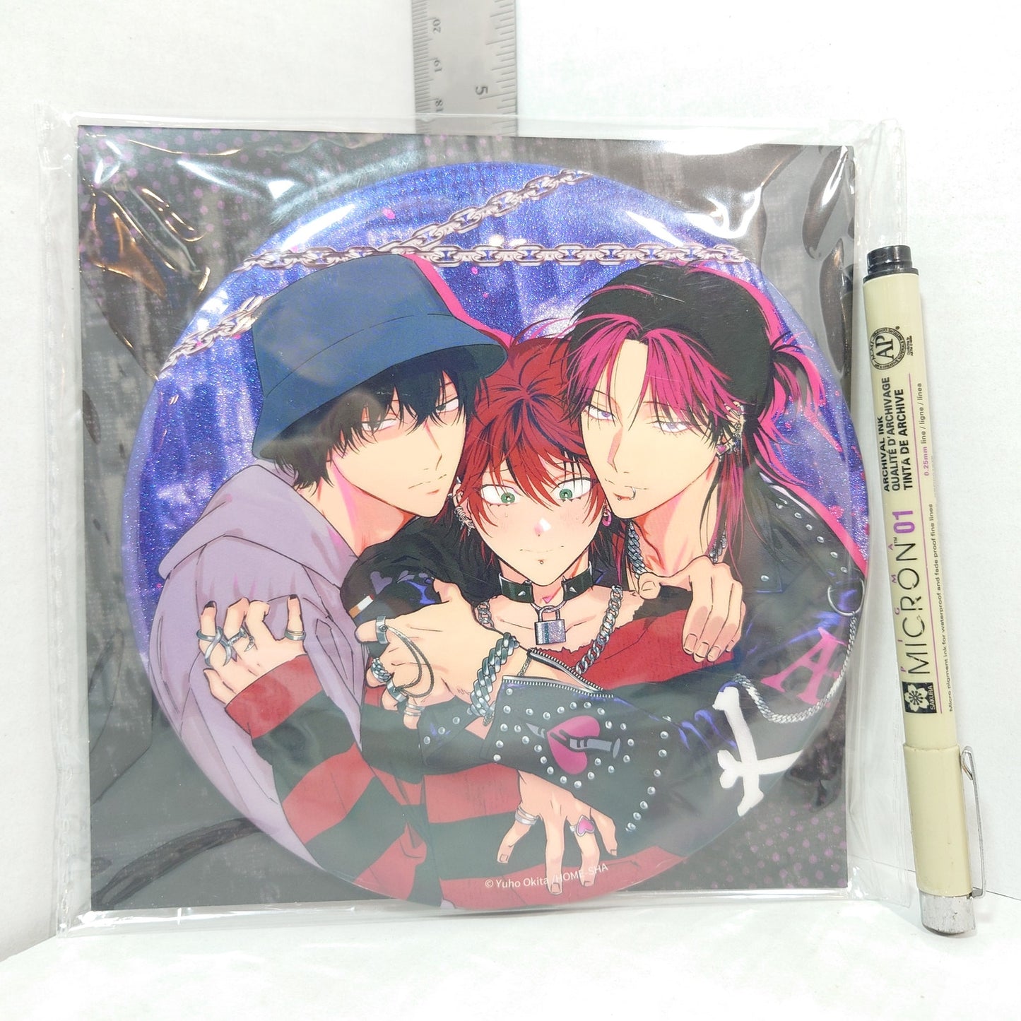 PUNKS△TRIANGLE BIG Badge Ver.A