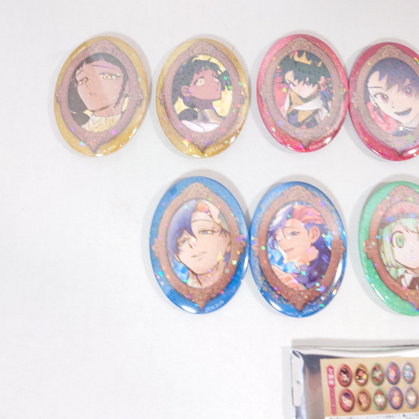 COMPLETE SET Ichi The Witch Badge Set