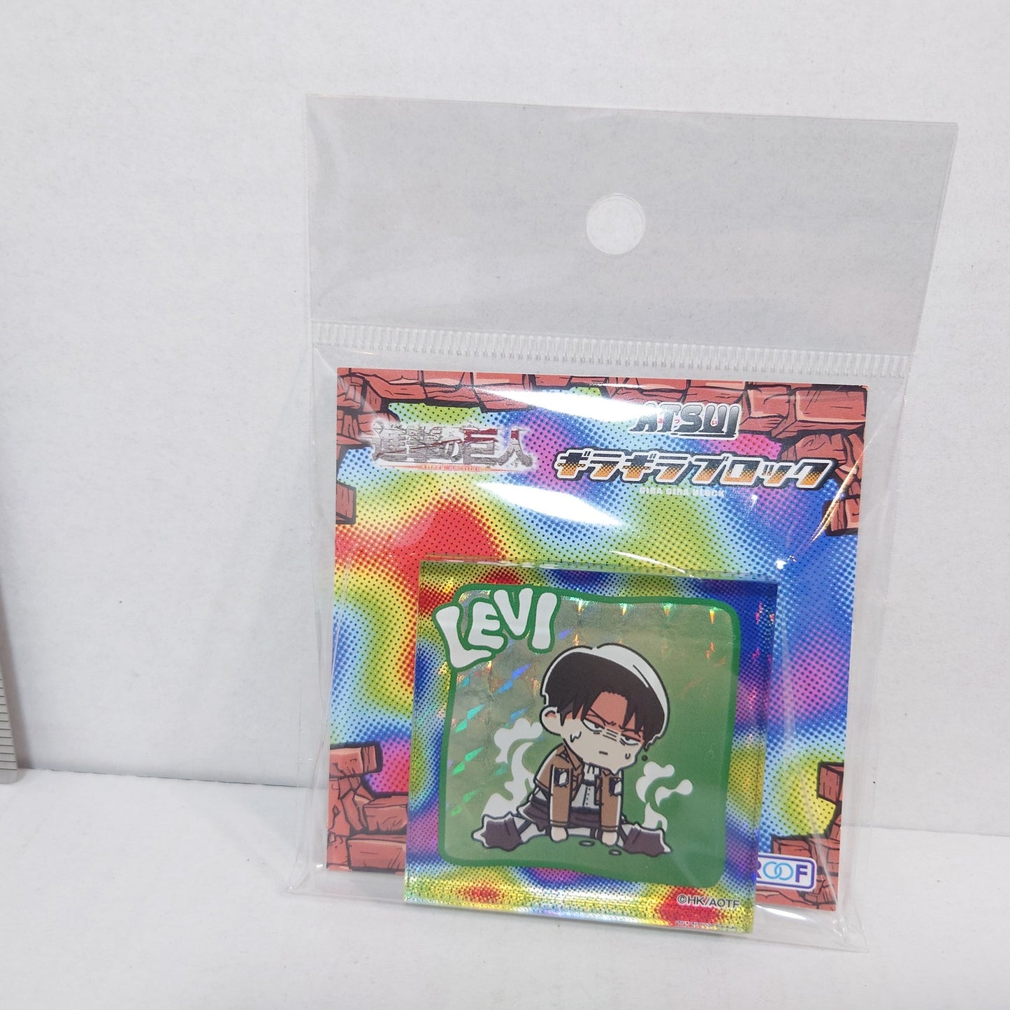 Levi Ackerman Attack On Titan Acrylic Block