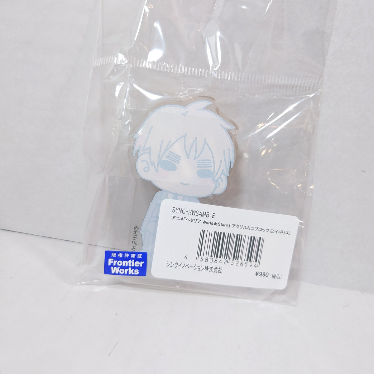 England Hetalia World Stars Acrylic Block