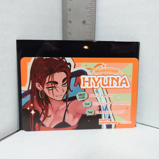 Hyuna Alien Stage Find your Plus One! ID Card