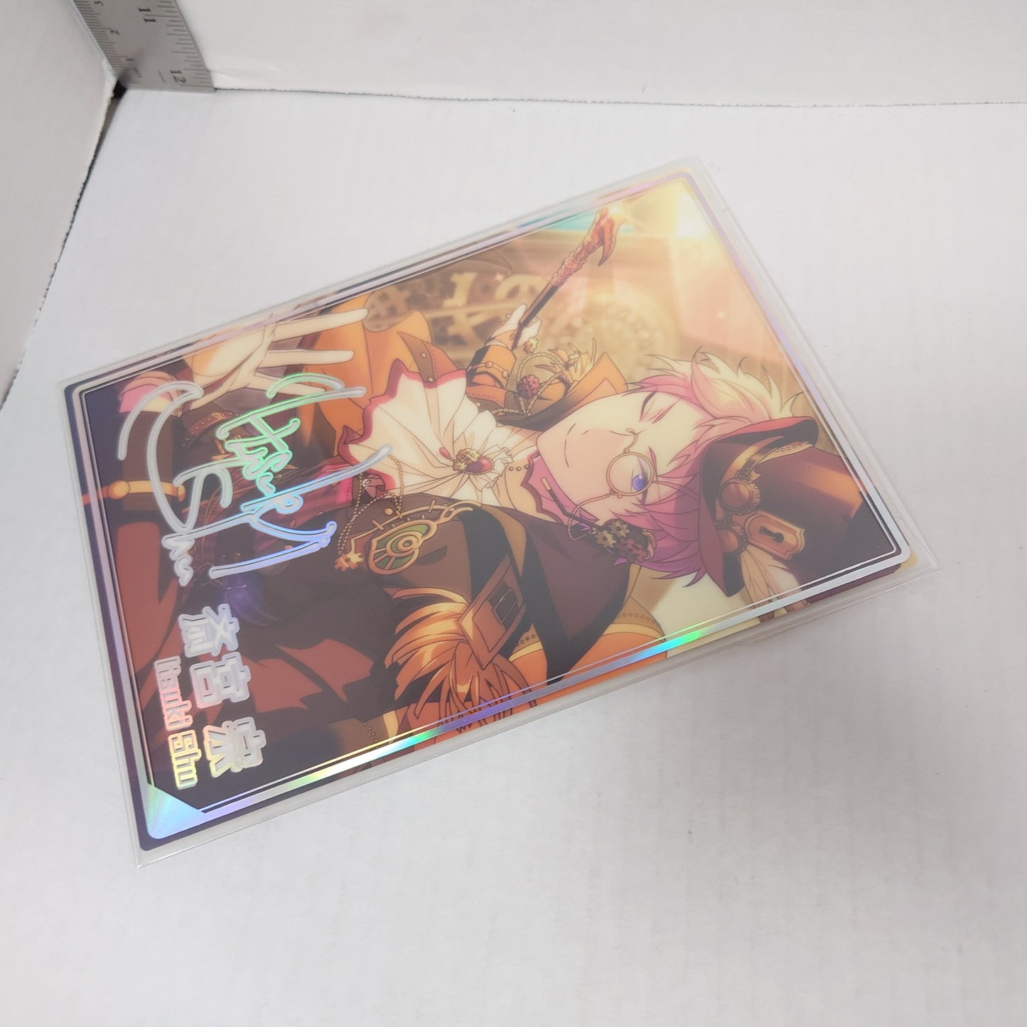 Shu Itsuki Valkyrie Ensemble Stars Plastic Postcard w/Stand