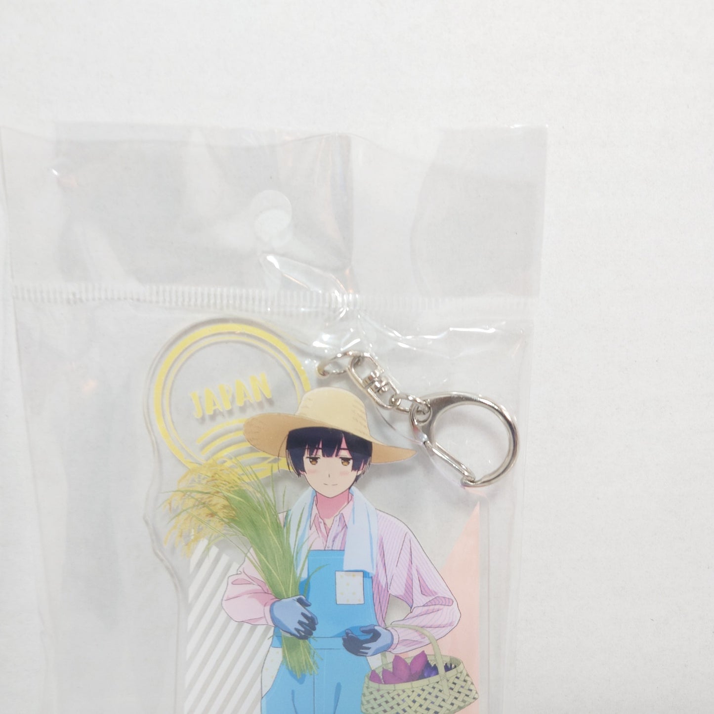 Japan Hetalia World Stars Farming BIG Acrylic Keychain