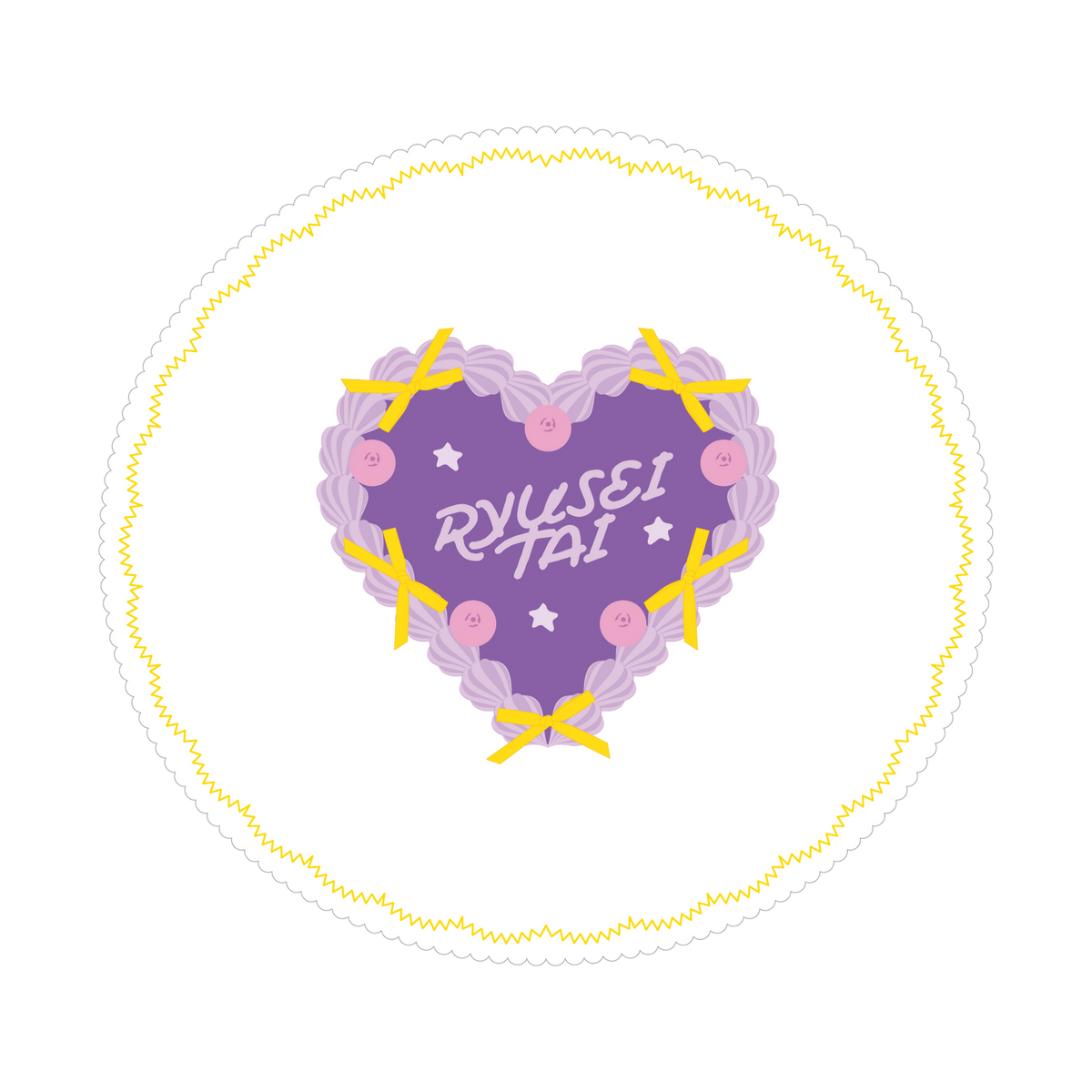 [Preorder] Ensemble Stars JP Whipped Picnic Cake Silhouette Squeeze Toys