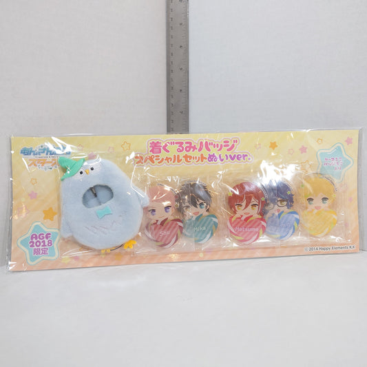 Valkyrie & Switch Ensemble Stars Kigurumi Badge Set