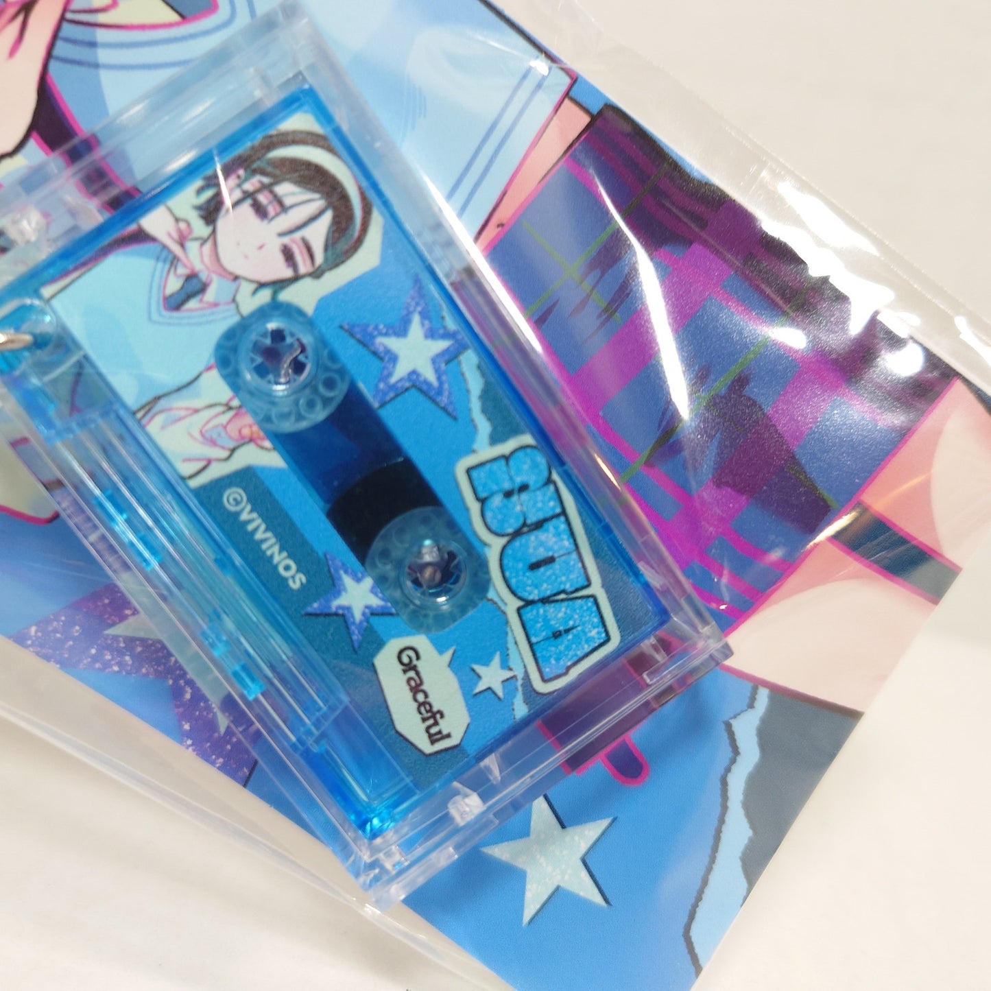 Sua Alien Stage Find your Plus One! Cassestte Keychain
