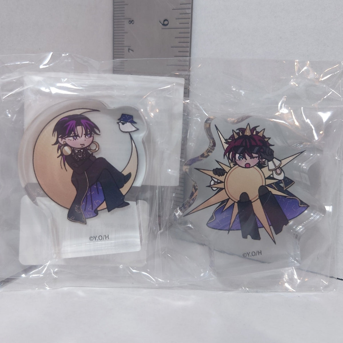 PUNKS△TRIANGLE .Bloom&mellowkiss Cafe Acrylic Block Set