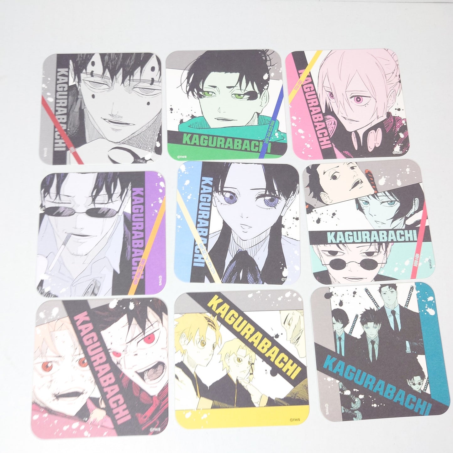 COMPLETE SET Kagurabachi Art Coaster